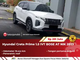 [ GARANSI 1TH ] Hyundai Creta Prime 1.5 IVT Panoramic BOSE 2023/2024