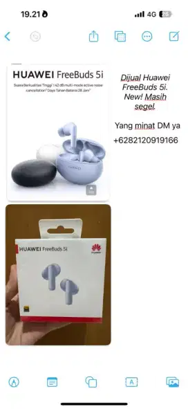 Huawei Freebuds 5i