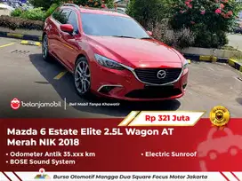 [ LOW KM ] Mazda 6 Mazda6 Estate Elite 2.5L Wagon AT Merah 2018/2019