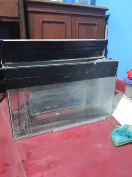 Jual aquarium dengan filter dan tangkinya