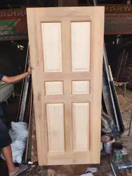Kusen dan Pintu kayu Meranti Samarinda oven