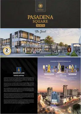 Ruko 4,5 x 18 (Single Alfresco) Pasadena Square North - 2nd Phase The