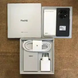 Oppo find N5 5G 16/512GB Cosmic Black Like new Garansi mei 2026
