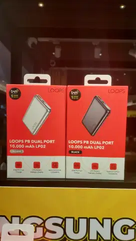 LOOPS PB DUALPORT 10.000 mAh LP02