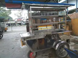 Grobak sate Padang