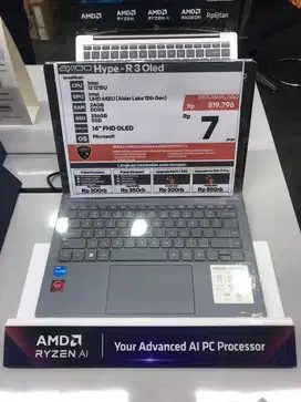 KREDIT HP AXIOO HYPE -R 3 Oled cicilan bunga 0%
