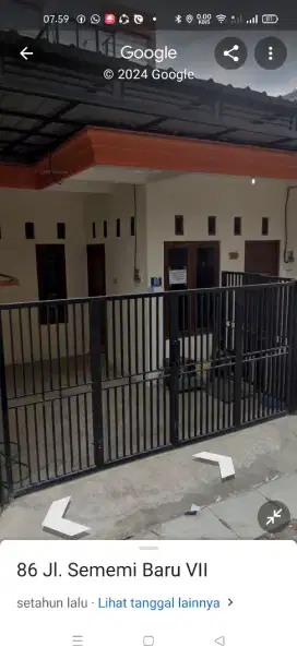 Disewakan bulanan  rumah lantai atas di Sememi baru VII no.86 Sby Brt