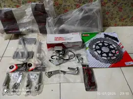 Part chrome kereta matic Vario beat Scoopy asli Honda AHM