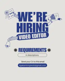 DICARI EDITOR + VIDEOGRAPHER