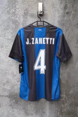 Jersey baju bola inter milan 2012 home original javier zanetti size M