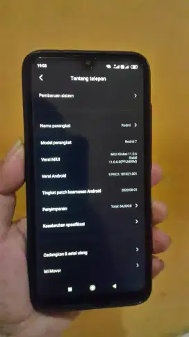 redmi 7 4/64gb jaringan 4g