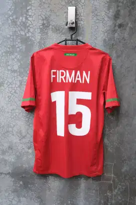 Jersey baju bola original timnas indonesia 2010 aff size M firman