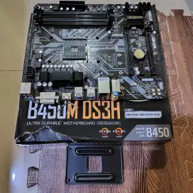 Gigabyte B450M DS3H Motherboard AMD AM4 Ryzen PC Komputer not Intel