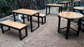 Meja kursi panjang
