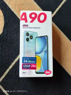 Itel A90 4+8GB/256 GB NEW Garansi resmi