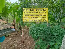 JUAL CEPAT TANAH MURAH 80JUTA 11 TUMBAK PATARUMAN SOREANG KAB. BANDUNG
