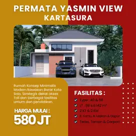 Jual Rumah Solo, Selatan UIN Surakarta: Type 40/109 m², 500 jt-an