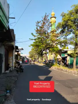 Jual Tanah Raya Semolowaru, Surabaya  (bonus 2 ruko & rumah)