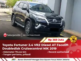 [ GARANSI 1TH ] Toyota Fortuner 2.4 VRZ Diesel AT Facelift 2019/2020