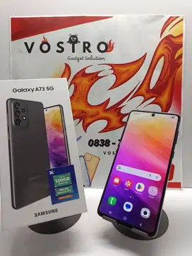 MULUS BANGET !! Samsung Galaxy A73 5G ram 8/256 gb white Mulus 99% Ber