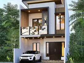 Rumah Modern Siap Bangun 2 Lantai Dekat Jl Raya Jagakarsa