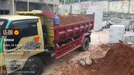 buang puing proyek