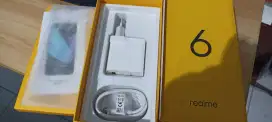 Realme 6 ram 8, putih