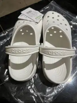 Sendal Crocs Pria Original White Classic