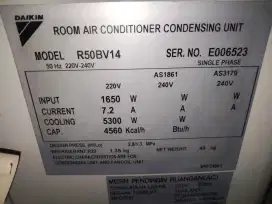 ac.cassette Daikin Thailand 2 pk normal masih original