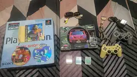 PS1 Playstation 1 Fat Tebal SPCH 9002 Fullset Normal