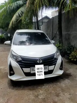 Toyota calya G manual 2021 putih
