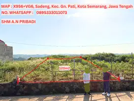 JUAL TANAH 120m2 MURAH SIAP DI BANGUN
