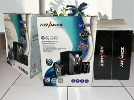 NEW Salon Speaker Aktif ADVANCE M10BT 2.1CH original Home Theatre