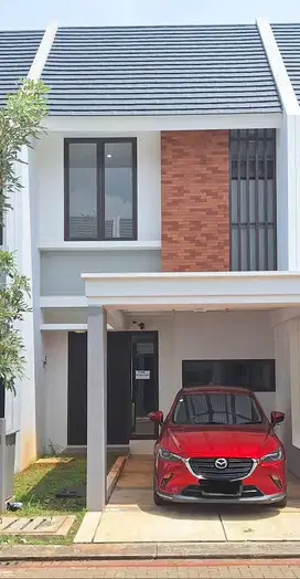 Rumah 2 Lt Siap Huni Desain Minimalis Modern di Cimanggis Golf Estate