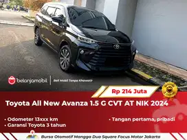 [ LOW KM ] Toyota All New Avanza 1.5 G CVT AT Hitam 2024/2025
