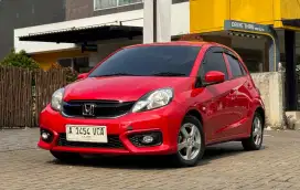 Honda Brio E CVT Matic Tahun 2015 Upgrade RS 2017 Merah