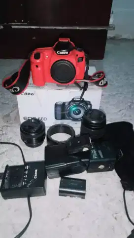 Camera canon 60d fullset