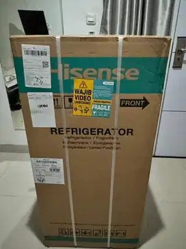 HISENSE-RR195D4IGN-Kulkas 157L- Kapasitas 1 pintu