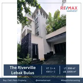 Rumah Mewah Siap Huni - The Riverville - Lebak Bulus, Ada Swimmingpool