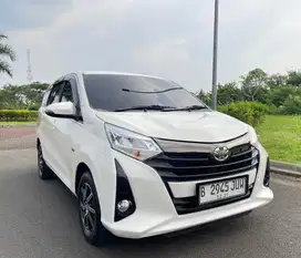(LOW KM 28rb!) Toyota Calya 1.2 G AT 2019 / 2020 Facelift Putih Matic