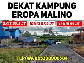 TANAH DI MALINO DEKAT KAMPUNG EROPA 12x15
