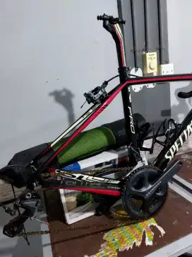 FRAMESET DAN GROUPSET ROADBIKE