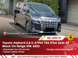 [ LOW KM ] Toyota Alphard 2.5 G ATPM TSS Pilot Seat AT 2022/2023