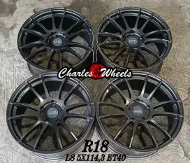Jual velg rep gtx04 r18 5x114,3 crv hrv innova rush terios dll