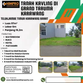 Di Jual Tanah komersil Grand Taruma Karawang Barat