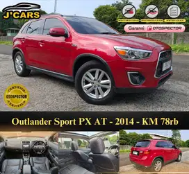 [KM 78rb] Mitsubishi Outlander Sport PX AT 2014 Automatic Ringan Murah