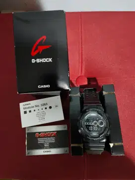 Jam Tangan merk Casio G-Shock GD100 Original Second Komplit