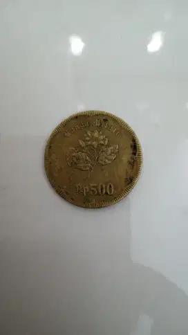 Uang Koin 500 Melati 1991