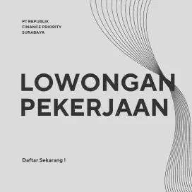 Lowongan pekerjaan Juli 2025