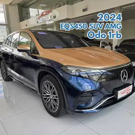 Mercedes Benz EQS 450 4Matic SUV AMG 2024 NIK 2023 White Mercy EQS450